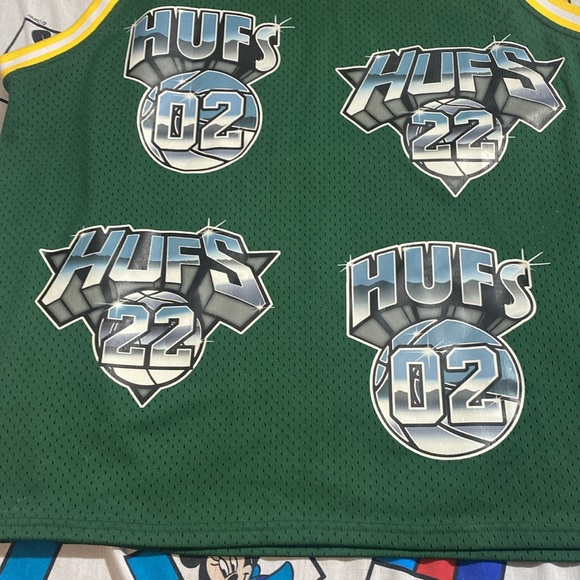 20 Year Anniversary HUF Basketball Jersey - Picture 2 of 11